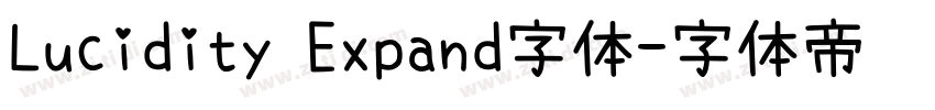 Lucidity Expand字体字体转换